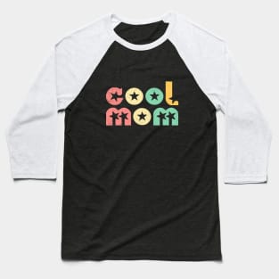 Cool Mom Retro Baseball T-Shirt